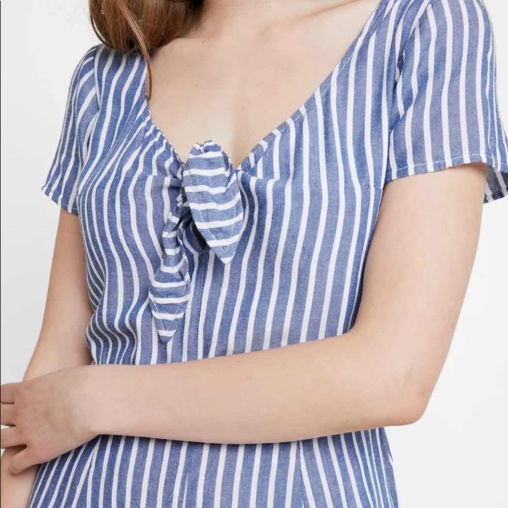 Hollister Stripped Romper